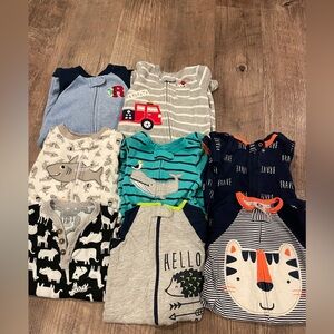 8 piece baby clothing bundle size 0-3 months